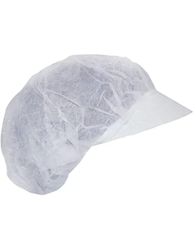 Cuffia tnt con visiera monouso Micronet 100pz. Walking