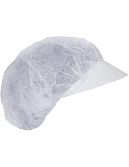 Cuffia tnt con visiera monouso Micronet 100pz. Walking