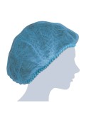 Cuffia plissettata tnt monouso azzurro conf. 100 pezzi