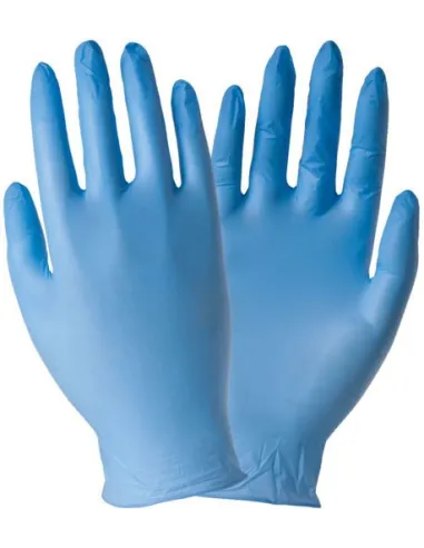 Guanti nitrile blu Walking senza polvere – Confezione da 1000 pezzi, taglie disponibili, 3.5 gr.