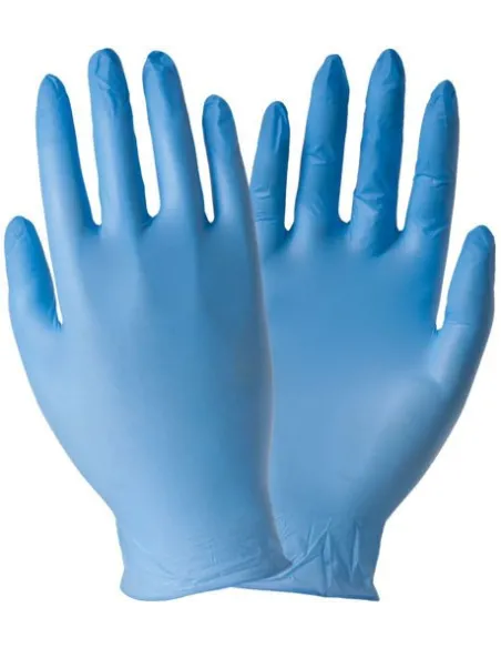 Guanti nitrile blu Walking senza polvere – Confezione da 1000 pezzi, taglie disponibili, 3.5 gr.