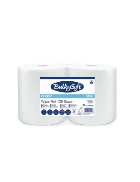 Bobina in carta multiuso Wiper super 800 conf. 2 rotoli