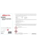 Sandik 750ml. sanificante base alcoolica senza risciacquo pronto uso con presidio medico - allegrini