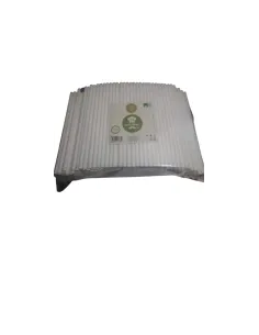 Cannuccia cocktail bianca 21 cm in PLA compostabile – confezione 500 pezzi |Detershoponline