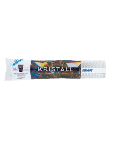 Bicchiere Kristal trasparente 250cc 50pz.