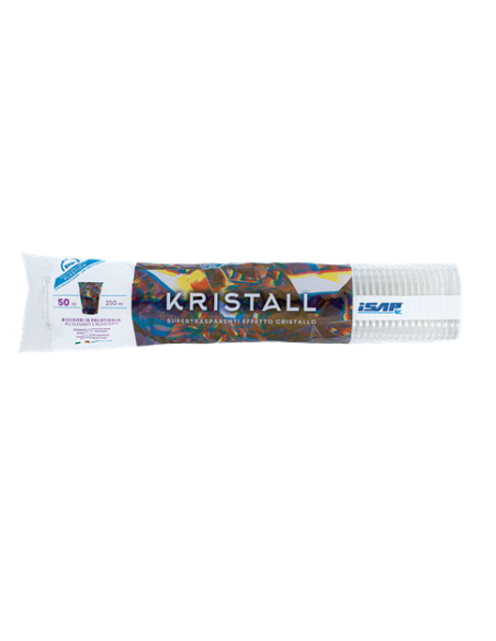 Bicchiere Kristal trasparente 250cc 50pz.