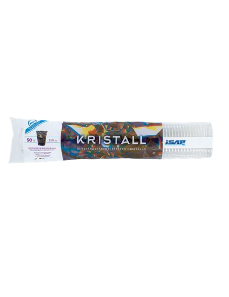 Bicchiere Kristal trasparente 250cc 50pz.