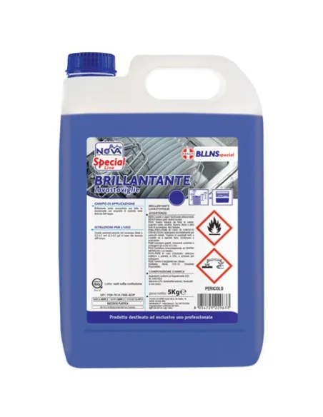 Brillantante liquido lavastoviglie professionali 5 litri |Detershoponline