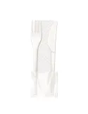 1000 Bis posate style monouso con tovagliolo, cpla