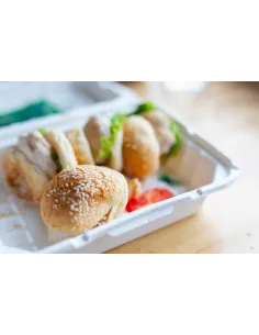 Contenitore Box HAMBURGER 600 ML. 23X15X8 CONF. 125 PEZZI