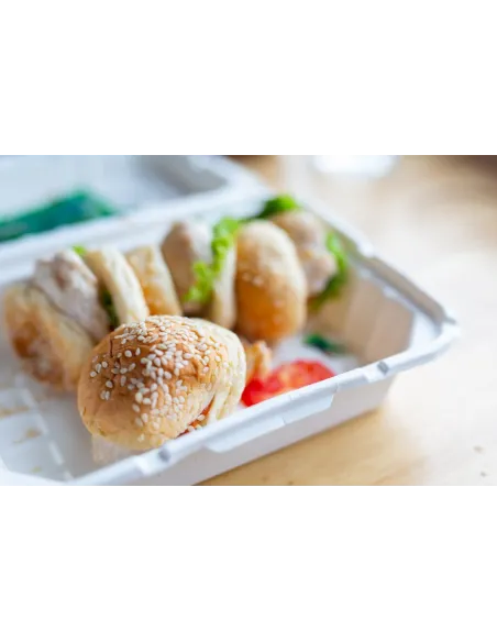 Contenitore Box HAMBURGER 600 ML. 23X15X8 CONF. 125 PEZZI