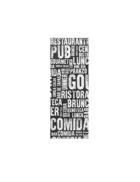 Portaposate con tovagliolo in carta nero Linea Pub, confezione da 1000 pezzi, ideali per ristorazione veloce | Detershoponline