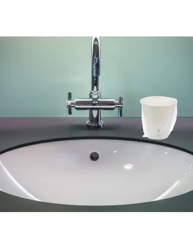 Bicchieri in carta 210 ml imbustati singolarmente per hotel e B&B – 1000 pezzi |Detershoponline