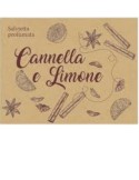 Salvietta umidificata 7x9cm Cannella e Limone  Cf. 500 pz.