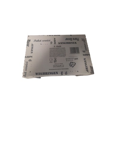 Scatola porta fritti per take away 100 Pz. cm. 15x22 h8
