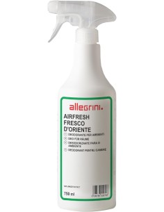 AirFresh Fresco d'oriente spray profumatore per ambienti alta persistenza 750ml. Allegrini