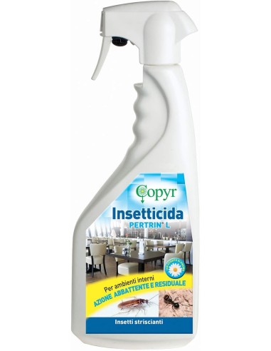 Pertrin L Copyr insetticida pronto all’uso liquido lt.1 contro insetti volanti e striscianti | Detershoponline