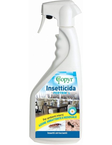 Pertrin L Copyr insetticida pronto all’uso liquido lt.1 contro insetti volanti e striscianti | Detershoponline