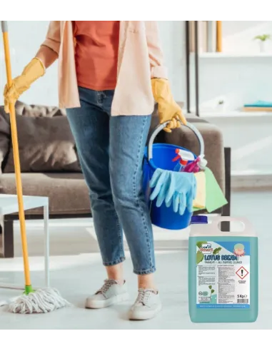 Detersivo liquido profumato pavimenti pH neutro 4x5L Lotus Dream per robot lavapavimenti