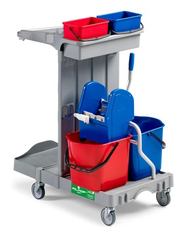 Carrello Alpha 1104 Multiuso con Portasacco e Strizzatore Regular | detershoponline.it
