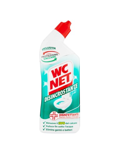 DETERGENTE WC NET GEL DISINCROSTANTE DISINFETTANTE 700ML | Detershoponline.it