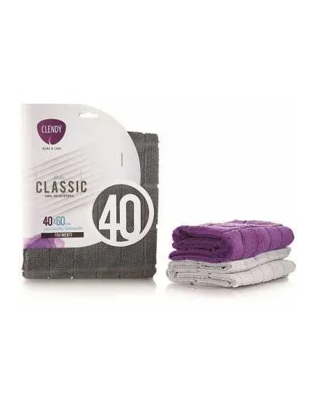 CLENDY PANNO MICROFIBRA PAVIMENTI E CUCINA 40X60 COLORI ASSORTITI | Detershoponline.it
