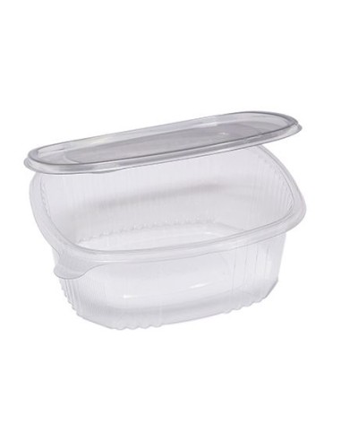 Contenitore ovale PET G5 2000cc (2 Litri), vaschetta per asporto gastronomia 50 pz | detershoponline.it