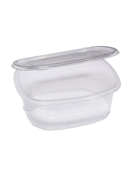 Contenitore ovale PET G5 2000cc (2 Litri), vaschetta per asporto gastronomia 50 pz | detershoponline.it