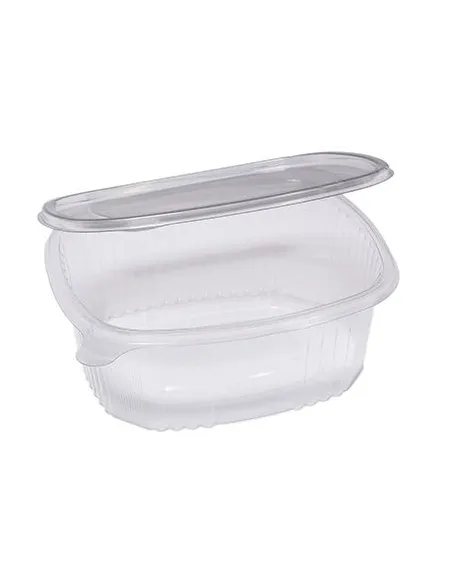 Contenitore ovale PET G5 2000cc (2 Litri), vaschetta per asporto gastronomia 50 pz | detershoponline.it