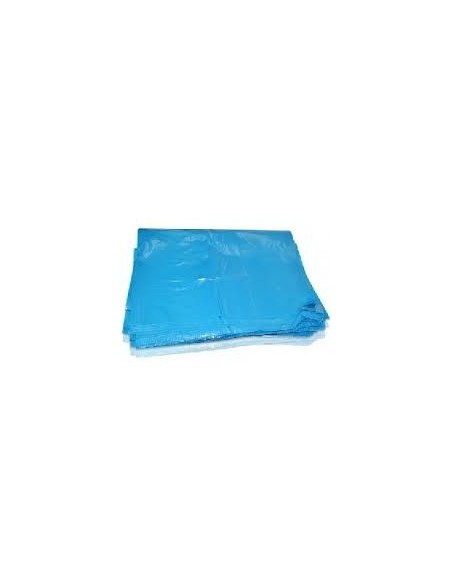 Sacco spazzatura azzurro 90x120 150pz.circa raccolta differenziata