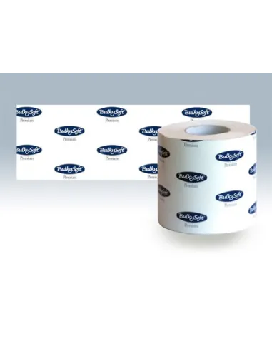 Carta igienica fascettata 2 veli 190 strappi 96 rotoli bulkysoft