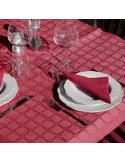 tovaglia 100x100 politenata damascato 150 pz. BORDEAUX