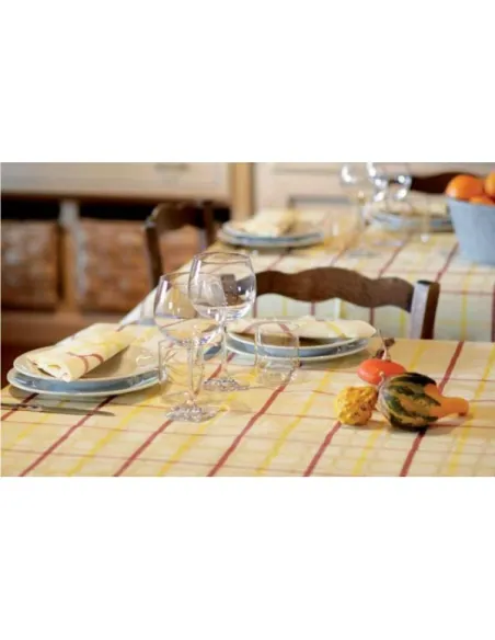 Coprimacchia tovaglia 100x100 politenata damascato 150 pz.