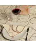Coprimacchia tovaglia 100x100 politenata damascato 150 pz.