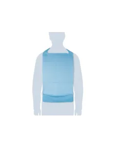 100 Bavagli monouso anziani blu
