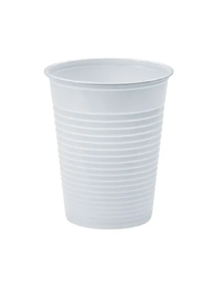 Bicchiere plastica bianco 200cc 3000pz.