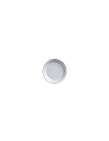 Piatto dessert in plastica 50pz. bianco
