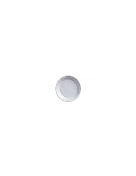 Piatto dessert in plastica 50pz. bianco