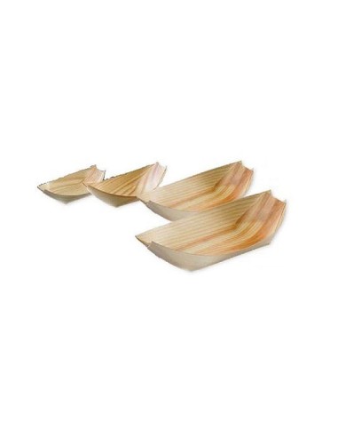 Piroghe in legno bamboo finger food pz. 50