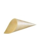 Cono in legno bamboo finger food pz.50