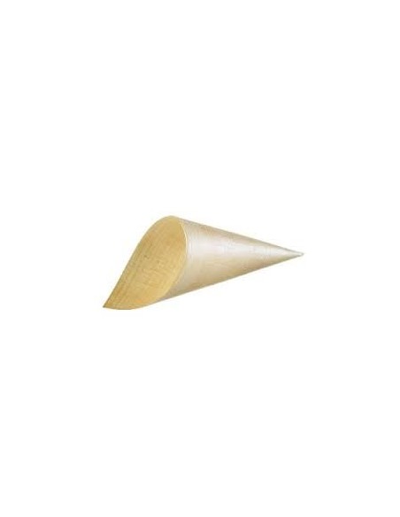 Cono in legno bamboo finger food pz.50