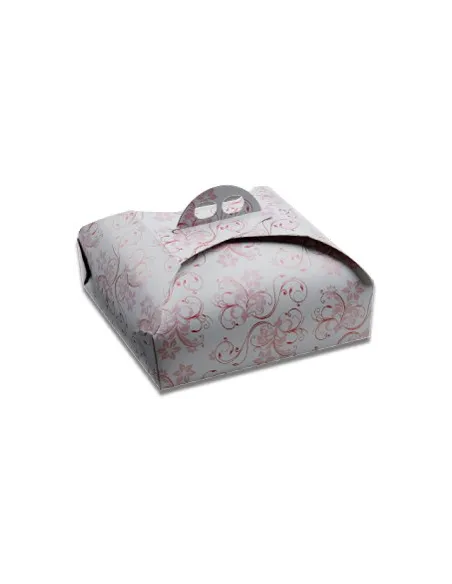 Scatola porta torta quadrata 39x39x7 in cartoncino