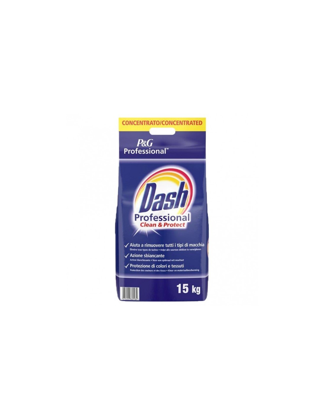 Dash Professional Hygiene Detersivo in Polvere Lavatrice 105 Misurini