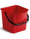 Secchio 15lt. moplen rosso
