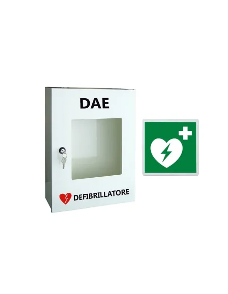 Armadio Teca per Defibrillatore – Sicurezza e Visibilità per Ogni Emergenza | Detershoponline.it
