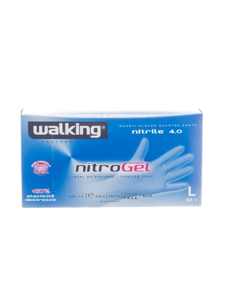 Guanti In Nitrile Walking Nitrogel 4.0gr - 100pz Taglia M