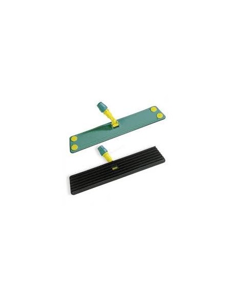 Attrezzo lamellare cm. 40x11 verde con lamine in gomma