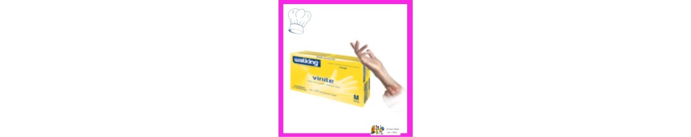 Vendita guanti vinile per case di riposo scuole horeca